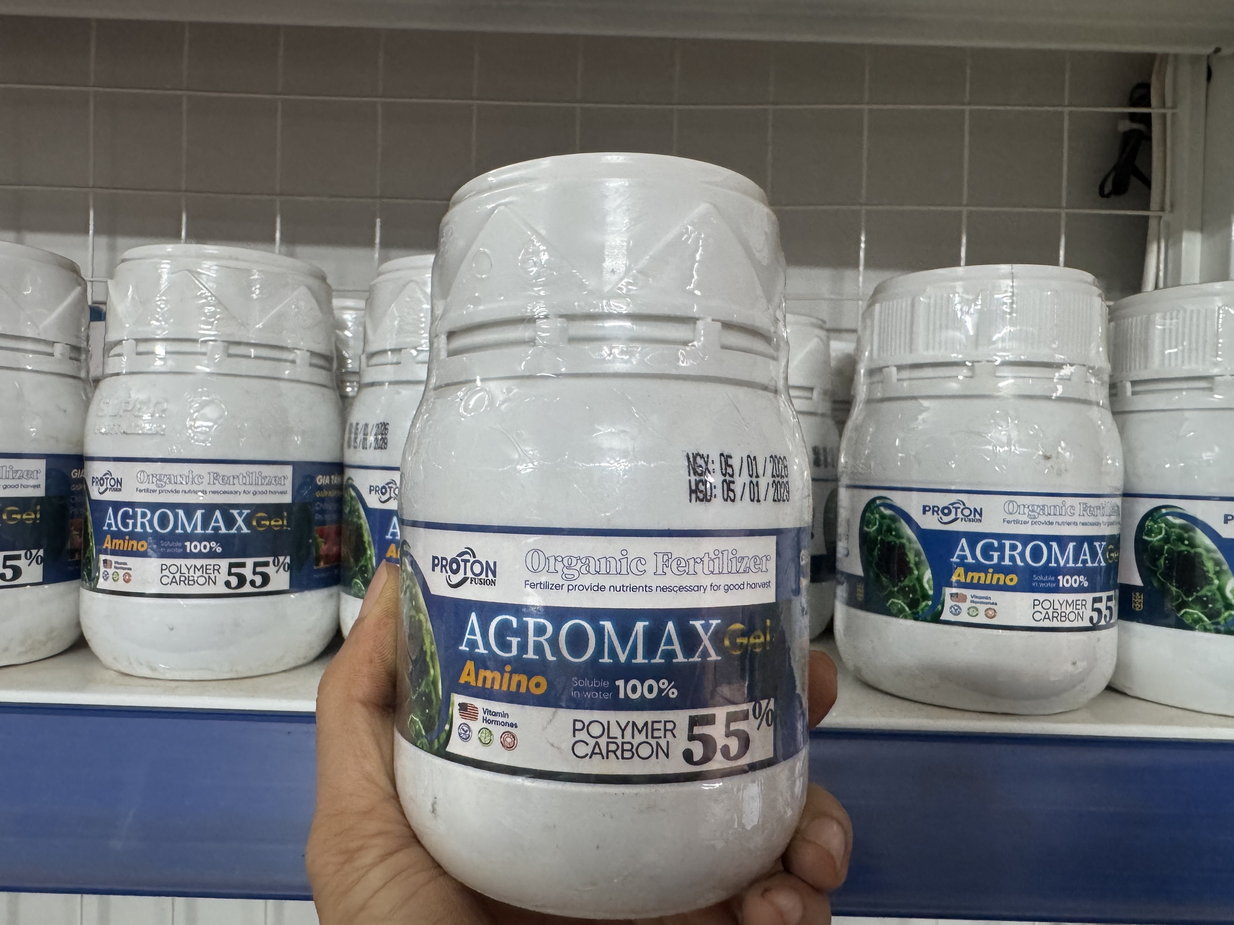 Phân hữu cơ AGROMAX GEL AMINO 500ML