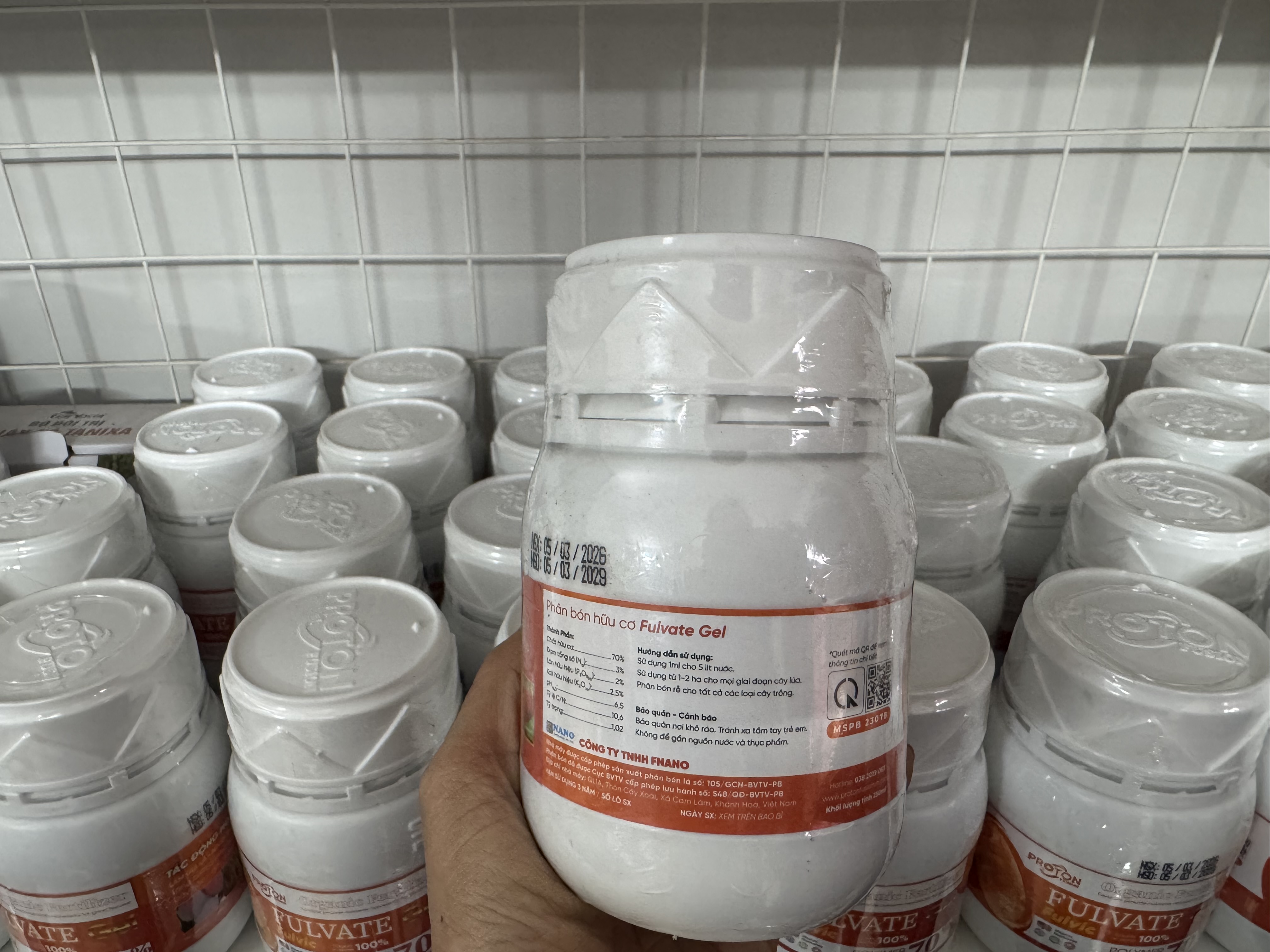 Phân hữu cơ FULVATE GEL 500ml