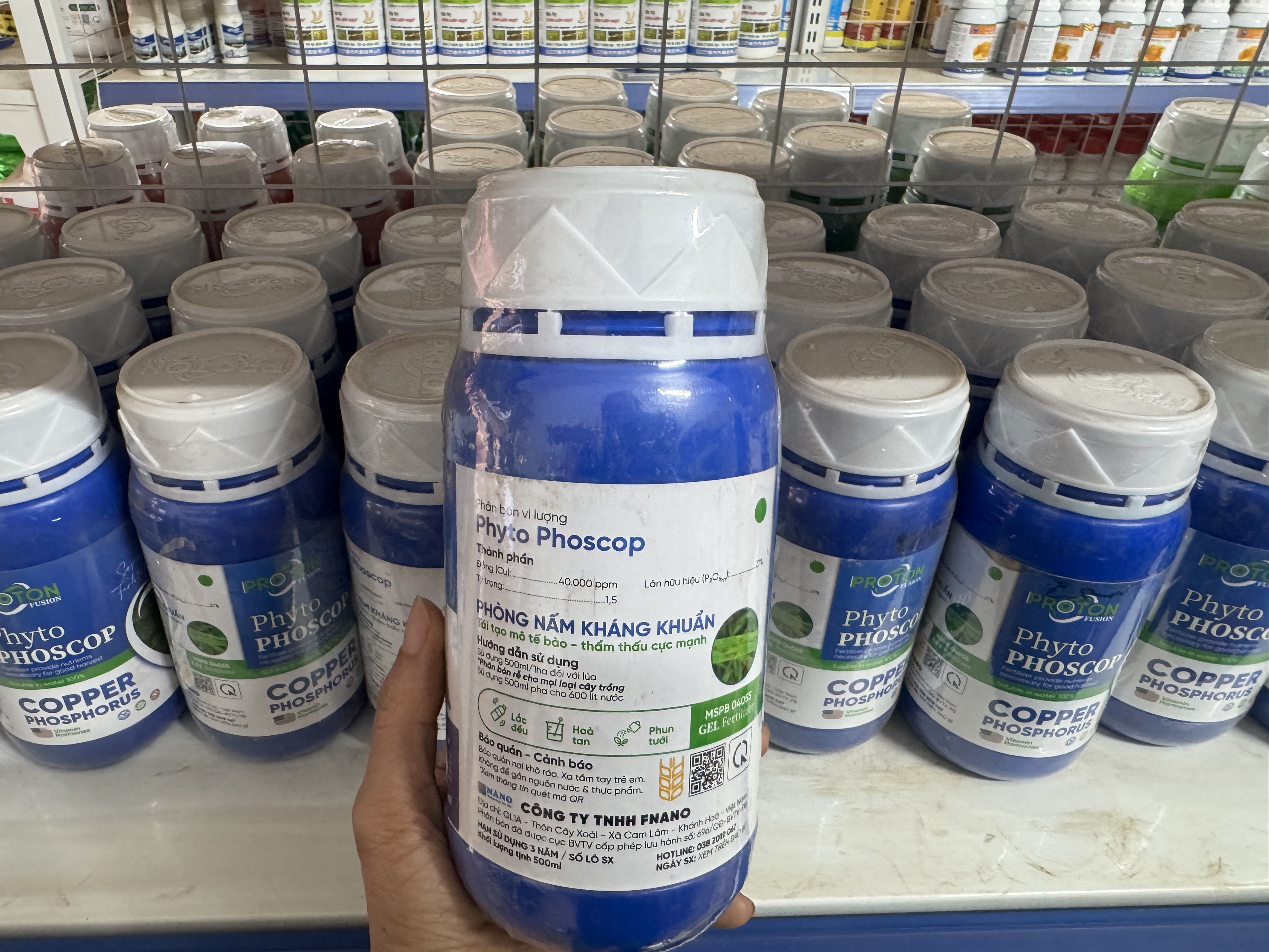 Phân bón lá Phyto Phoscop 500ml