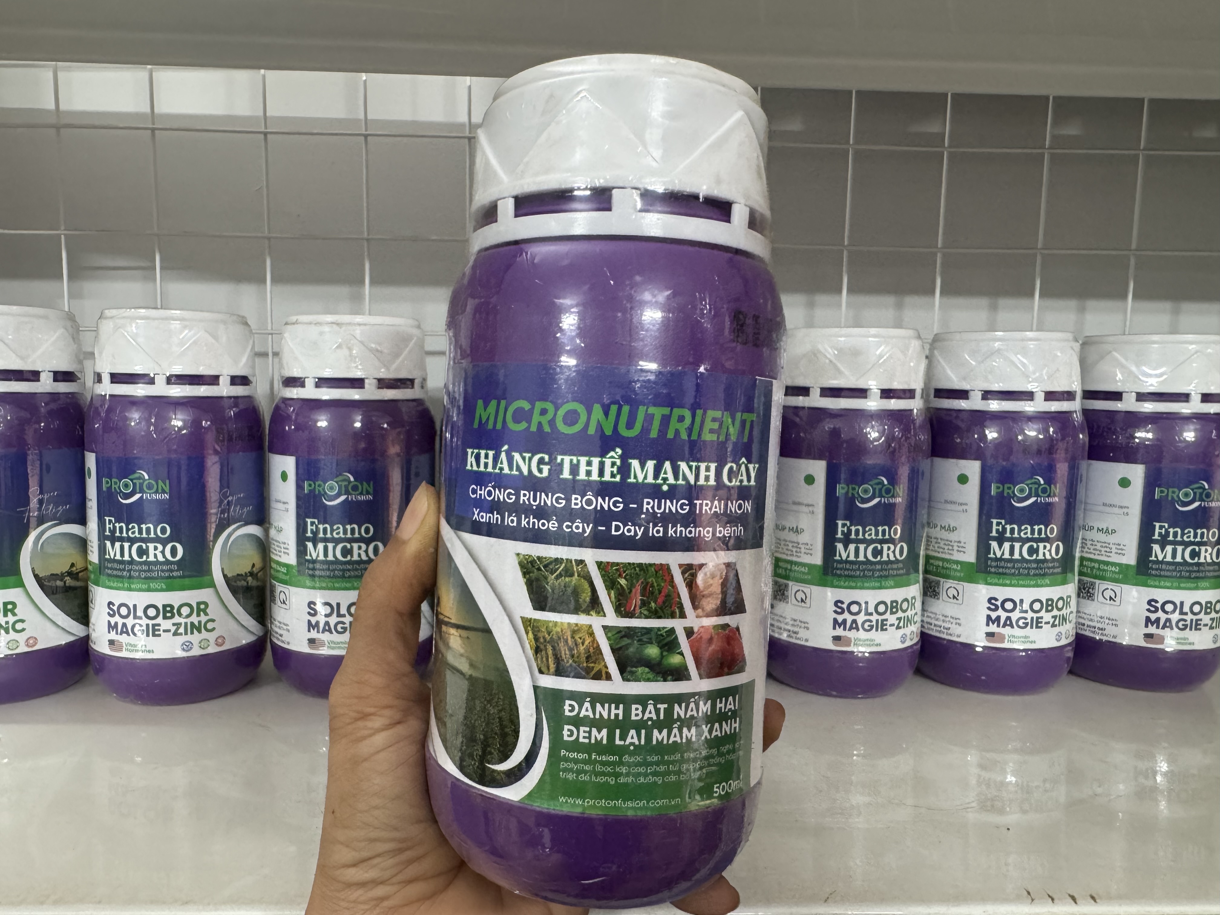 Phân bón lá SOLOBOR MAGIE-ZINC 500ml