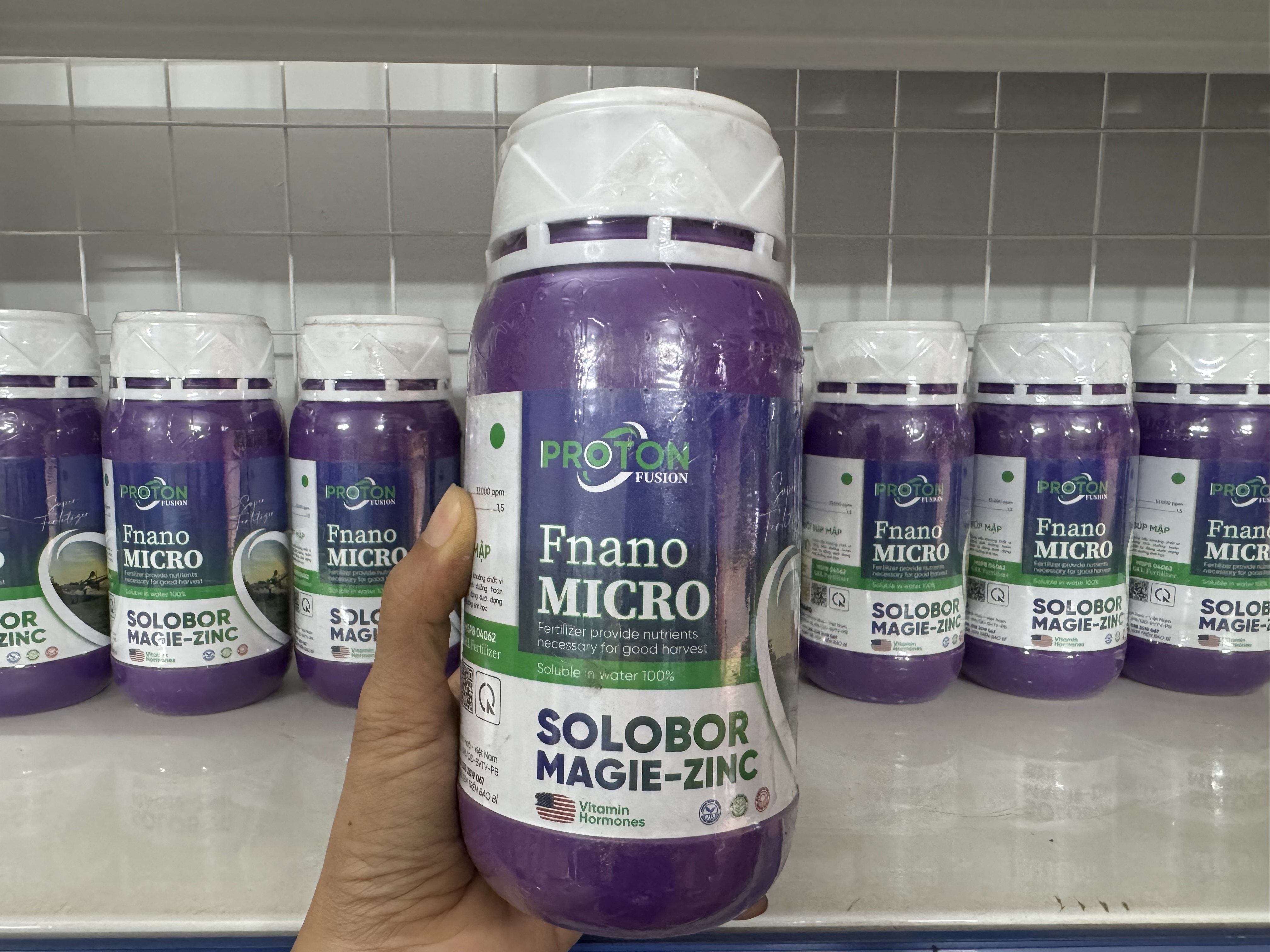 Phân bón lá SOLOBOR MAGIE-ZINC 500ml
