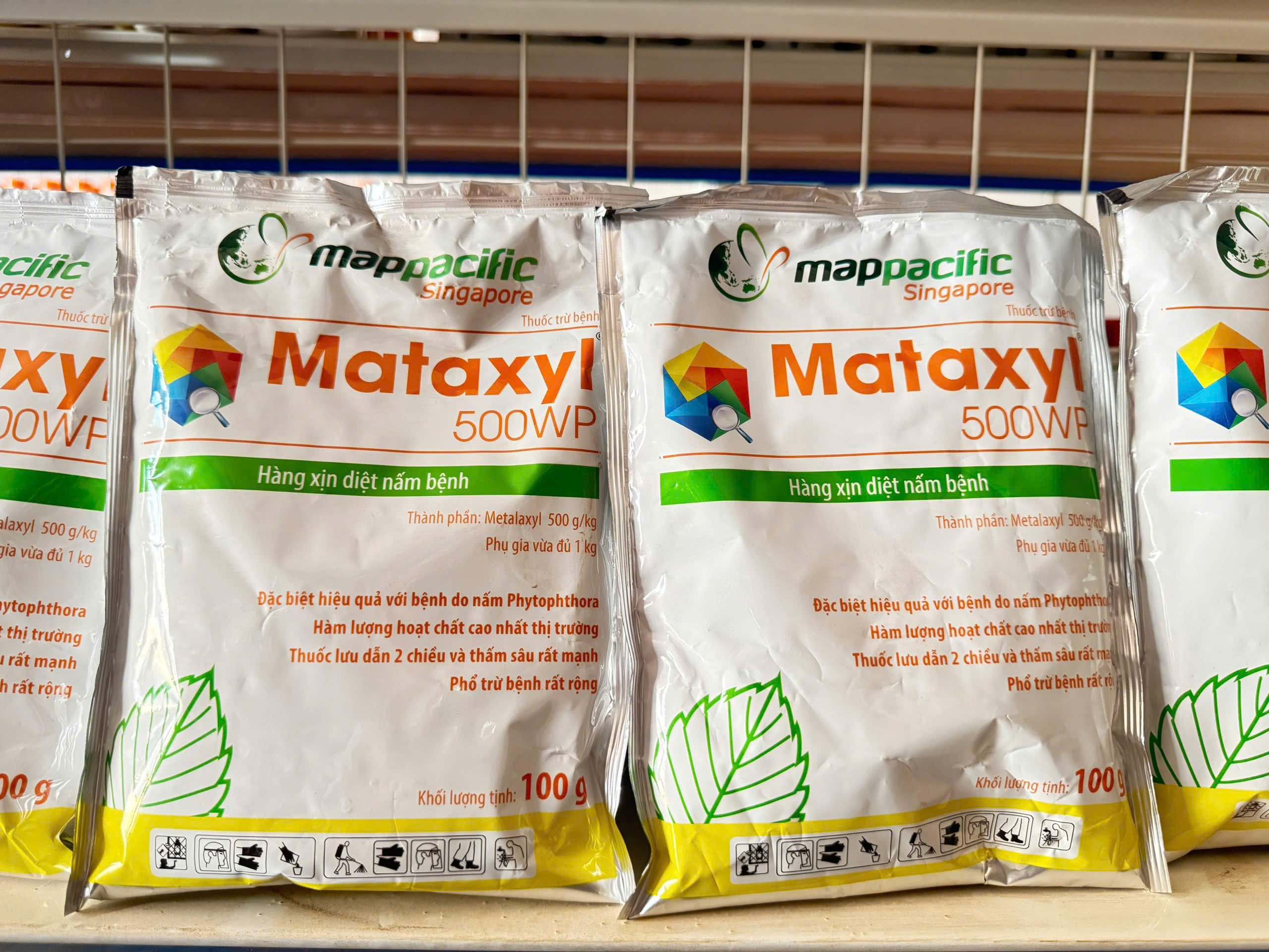 Thuốc trừ bệnh Mataxyl 500WP 100g