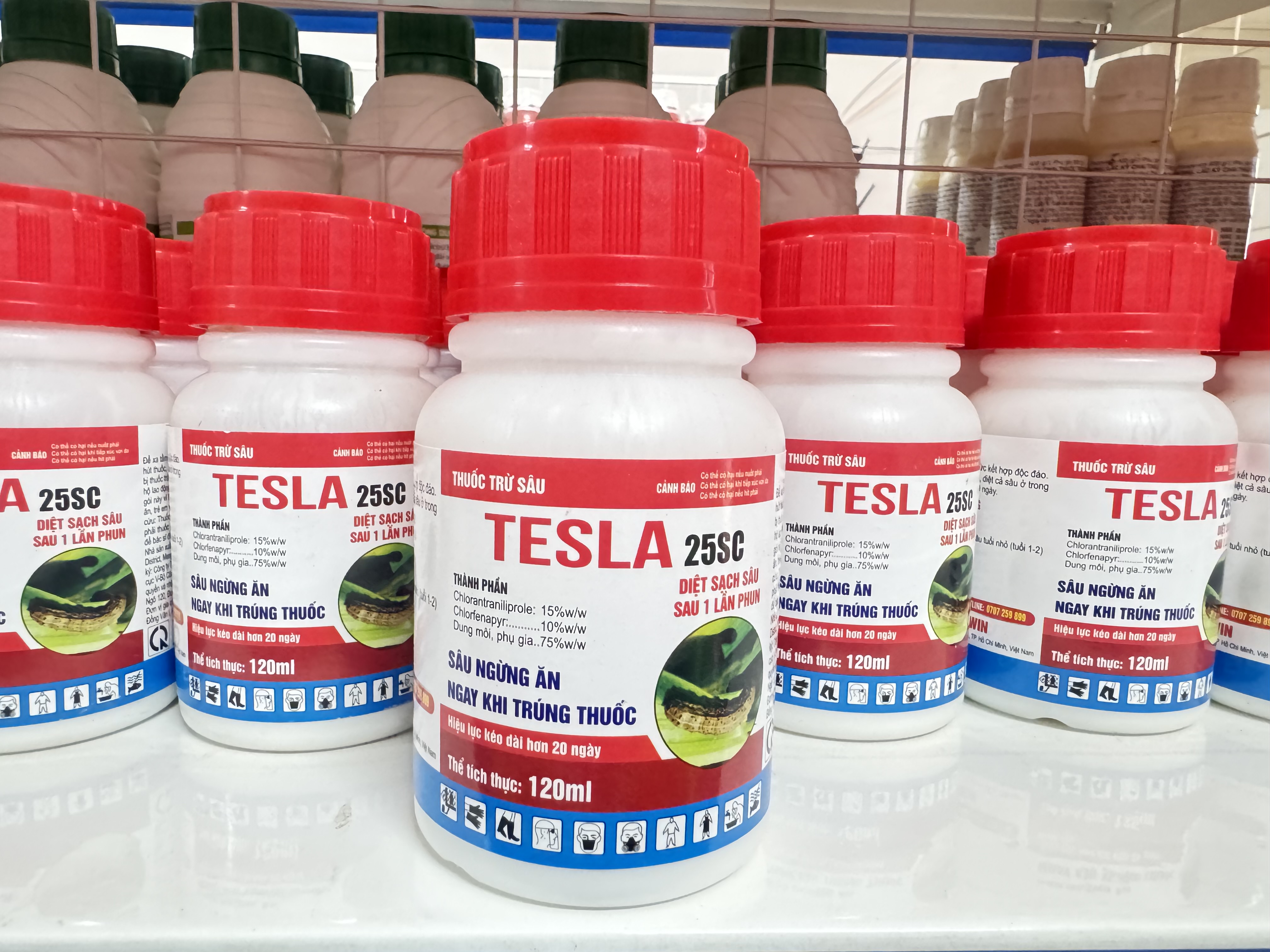 Thuốc trừ sâu TESLA 25SC 120ML